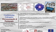 Conferencias Coloquios Documentando el patrimonio